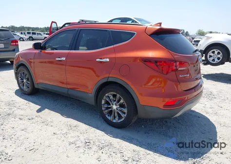 2017 Hyundai Santa Fe Sport 2.0T z USA, uszkodzony, nr VIN 5XYZU4LA1HG473886
